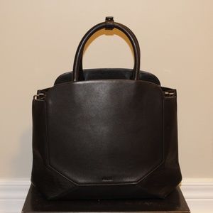 Large Auxiliary Black Tote Bag